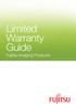 Limited Warranty Guide Fujitsu Imaging Products
