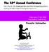 The 32 nd Annual Conference