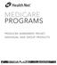 MEDICARE PROGRAMS PRODUCER AGREEMENT PACKET INDIVIDUAL AND GROUP PRODUCTS