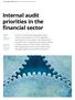 Internal audit priorities in the financial sector
