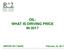 OIL: WHAT IS DRIVING PRICE IN 2017