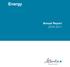 Energy. Annual Report