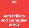 Anti-bribery and corruption policy