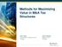 Methods for Maximizing Value in M&A Tax Structures