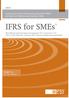 IFRS for SMEs PART A. International Financial Reporting Standard (IFRS ) for Small and Medium-sized Entities (SMEs)