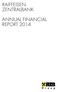 RAIFFEISEN ZENTRALBANK ANNUAL FINANCIAL REPORT 2014