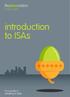 introduction to ISAs Your guide to investing in ISAs