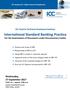 International Standard Banking Practice
