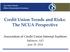 Credit Union Trends and Risks: The NCUA Perspective