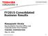 FY2015 Consolidated Business Results
