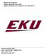 Request for Proposal Eastern Kentucky University Higher Education Advertising Services RFP 89-17