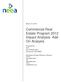 Commercial Real Estate Program 2012 Impact Analysis- Add On Analysis