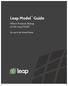 Leap Model Guide. Where Products Belong on the Leap Model. For use in the United States