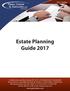 Estate Planning Guide 2017