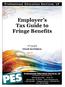 Employer s Tax Guide to Fringe Benefits