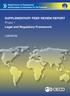SUPPLEMENTARY PEER REVIEW REPORT Phase 1 Legal and Regulatory Framework LEBANON