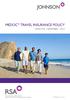 MEDOC TRAVEL INSURANCE POLICY