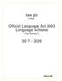 daa plc ( daa ) Official Language Act 2003 Language Scheme ( the Scheme )