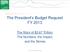 The President s Budget Request FY 2013