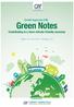 Crédit Agricole CIB. Green Notes. Contributing to a more climate-friendly economy. Report as of the end of January Sustainable Banking