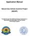 Application Manual. Natural Gas Vehicle Incentive Project (NGVIP)