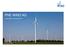 PNE WIND AG. Presentation December Buchholz wind farm