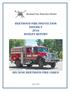 BERTHOUD FIRE PROTECTION DISTRICT 2016 BUDGET REPORT