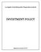 Los Angeles County Metropolitan Transportation Authority INVESTMENT POLICY