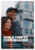 WIN A TRIP TO COPENHAGEN
