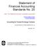 Statement of Financial Accounting Standards No. 20