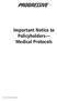 Form Z182 NJ (06/17) Important Notice to Policyholders Medical Protocols