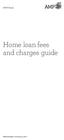 AMP Bank. Home loan fees and charges guide