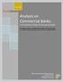 Analysis on Commercial Banks A Comparative Study of Commercial Banks