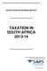 TAXATION IN SOUTH AFRICA 2013/14
