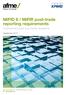 MiFID II / MiFIR post-trade reporting requirements