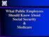 What Public Employees Should Know About Social Security & Medicare