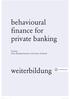behavioural finance for private banking