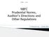 NBFC Prudential Norms, Auditor s Directions and Other Regulations