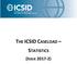 THE ICSID CASELOAD STATISTICS (ISSUE )