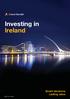Investing in Ireland. Audit Tax Advisory. Smart decisions. Lasting value.