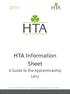HTA Information Sheet