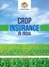 Crop Insurance.