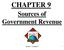 CHAPTER 9 Sources of Government Revenue