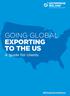 GOING GLOBAL EXPORTING TO THE US