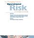 Risk. Manager of the System Open Market Account and Executive Vice President, Markets Group, Federal Reserve Bank of New York