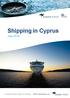 Shipping in Cyprus. July 2016