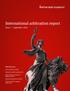 International arbitration report