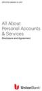 All About Personal Accounts & Services