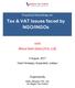 Tax & VAT Issues faced by NGO/INGOs