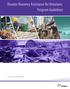Disaster Recovery Assistance for Ontarians: Program Guidelines